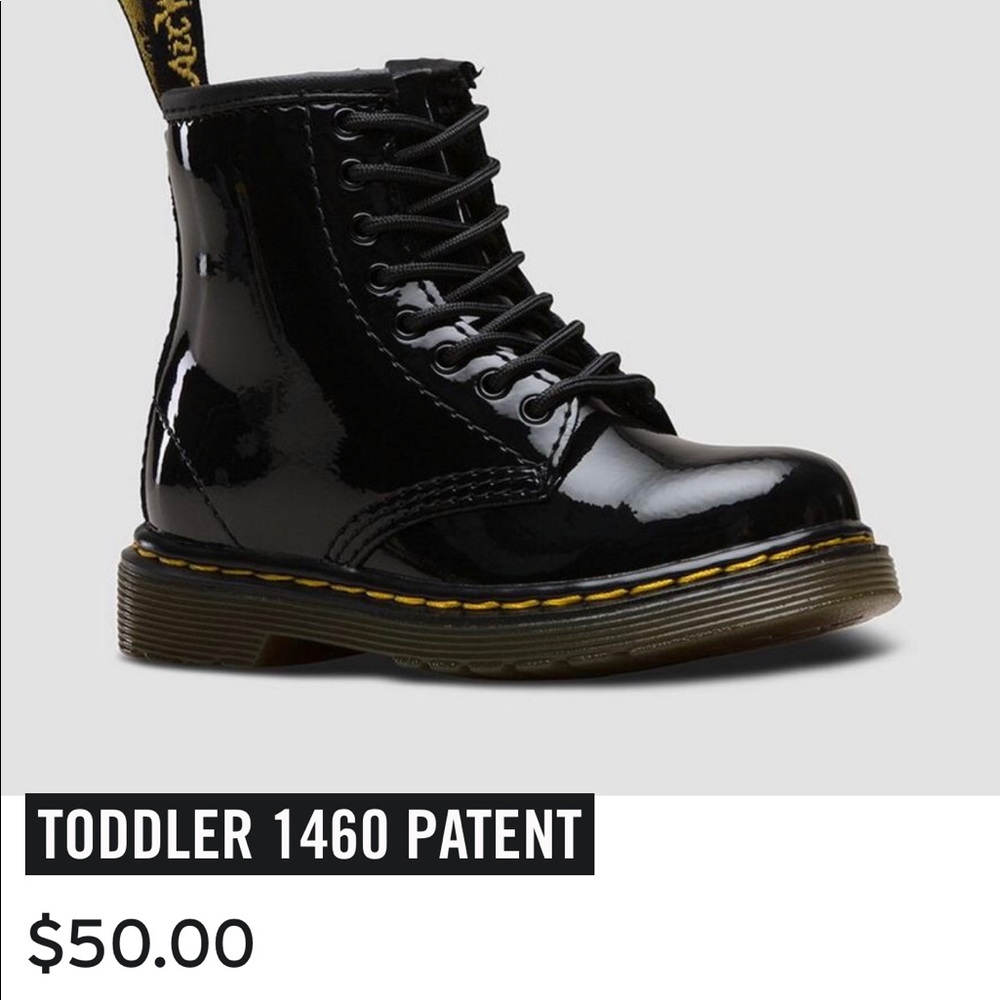 Toddler 1460 Patent - Dr. Martens - Black - Sz 9